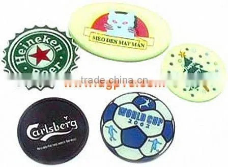 various fashion soft pvc trademark label