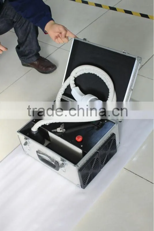 Skin cooling machine for laser hair removal machine