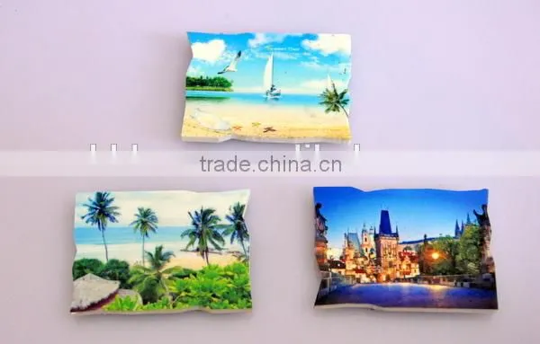 Statue of Liberty, Westminster Bridge, Big Ben, Croatia, Dubai, Paris, Landscape Souvenirs Magnets Fridge Magnet