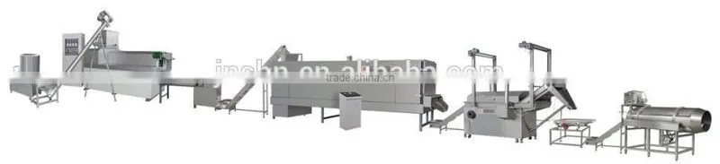 Automatic pellet chips cooking machinery