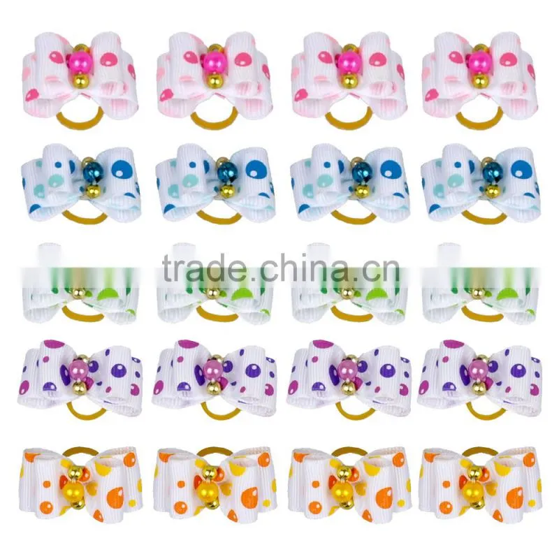 Dog grooming supplies wholesale dog boutique hair bows