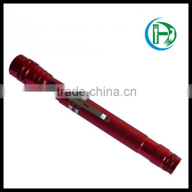 3LED telescopic magnetic pick up tool