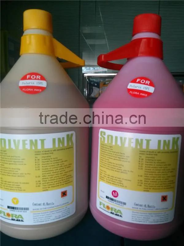 flora 512 15pl 35pl solvent ink 4L packing