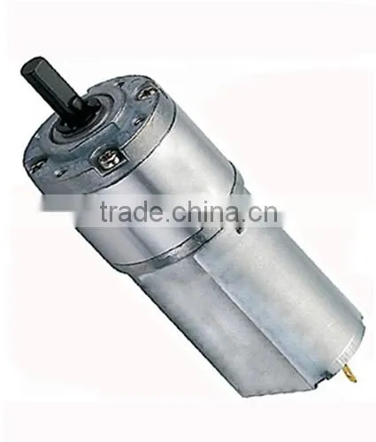 High torque electric permanent magnet 3V 6V 12V 24V dc gear motor