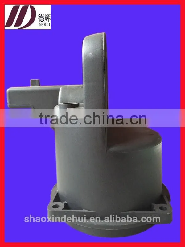 Black plastic water pump