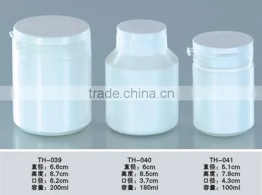 200ml HDPE Plastic Pharmaceutical Bottles With Tear Off Cap