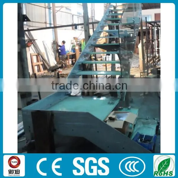 Floating staircase Wood stairs Build floating staircase