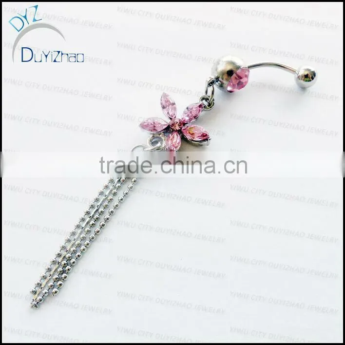 beautiful navel piercing nickel free belly button rings
