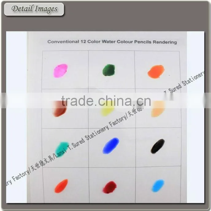 Drawing Water Lead Color Pencils With Colored Box