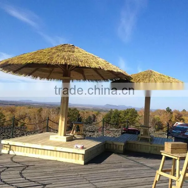 Hot sale excellent artificial thatch ,fireproof artificial thatch roof tiles