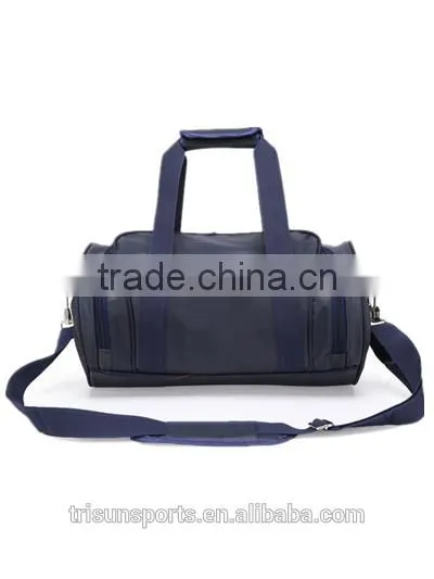2015 latest handled women polyester colorful gym bag from china