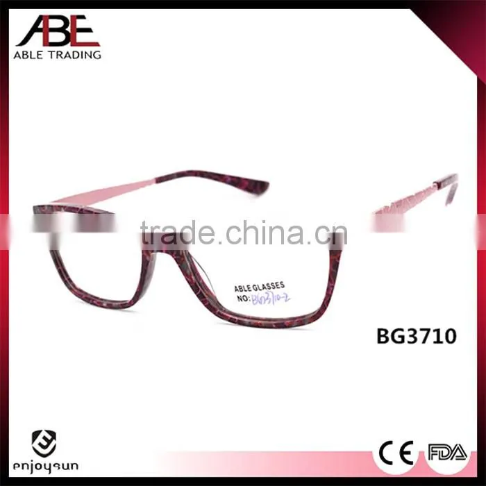 2016 unisex high quality handmade acetate eyeglasses optical frames optics spectacle FDA