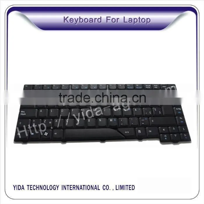 Replace Spanish layout Laptop Keyboard For Acer As 4520 black color