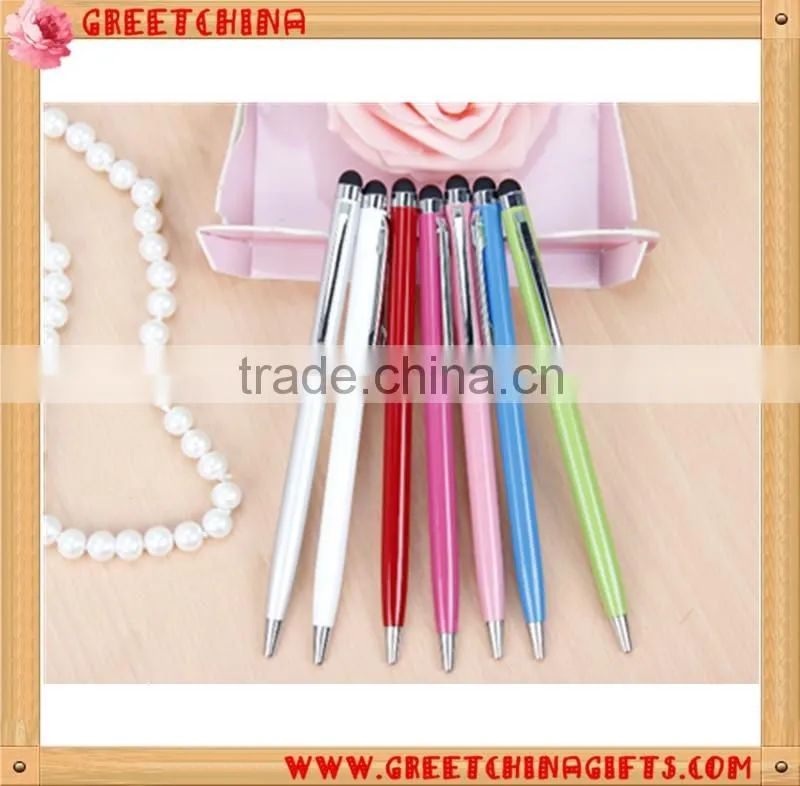 Decorative logo customized metal ballpoint pen