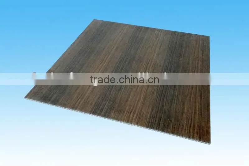 Hot Stamping PVC ceiling panel wood color