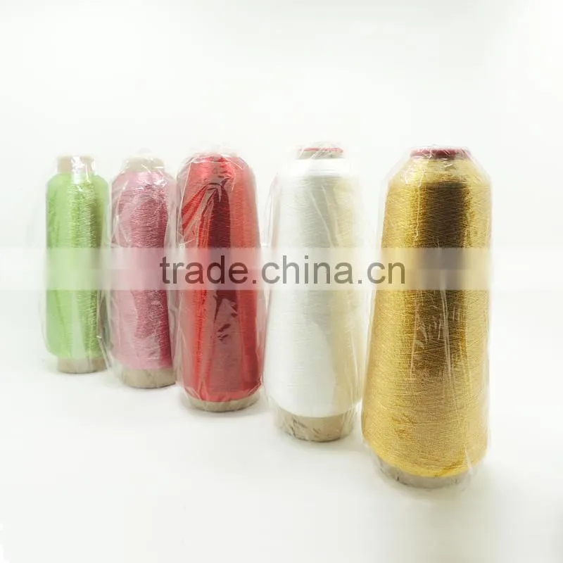 M MS ML MX MH types metallic yarn for embroidery knitting