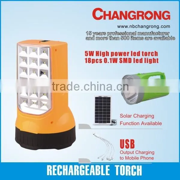 factory direct rechargeable big power light led torch