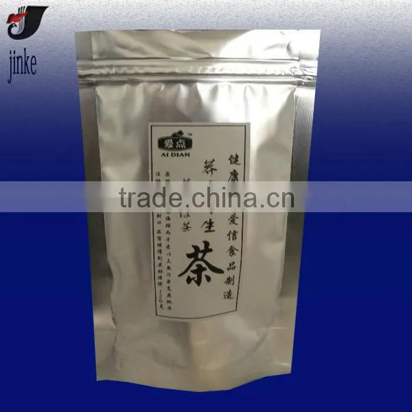 Metaillic foil bag for Tea