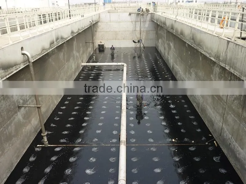 Manufacturer EPDM disc aerator for wastewater treatment plants
