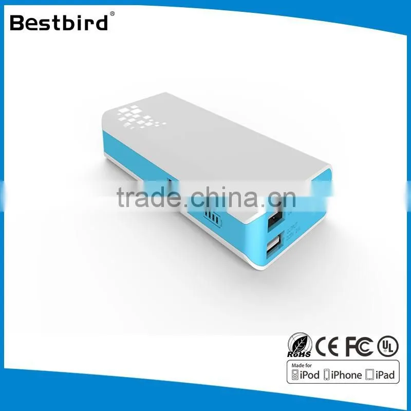 2015 Hot Portable Card Size Slim USB Charger 4000mah Advertising restaurant power bank