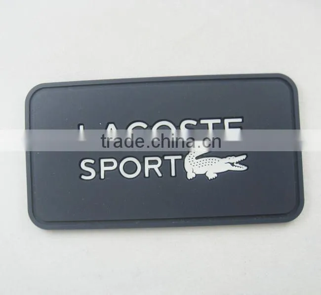 soft pvc rubber label