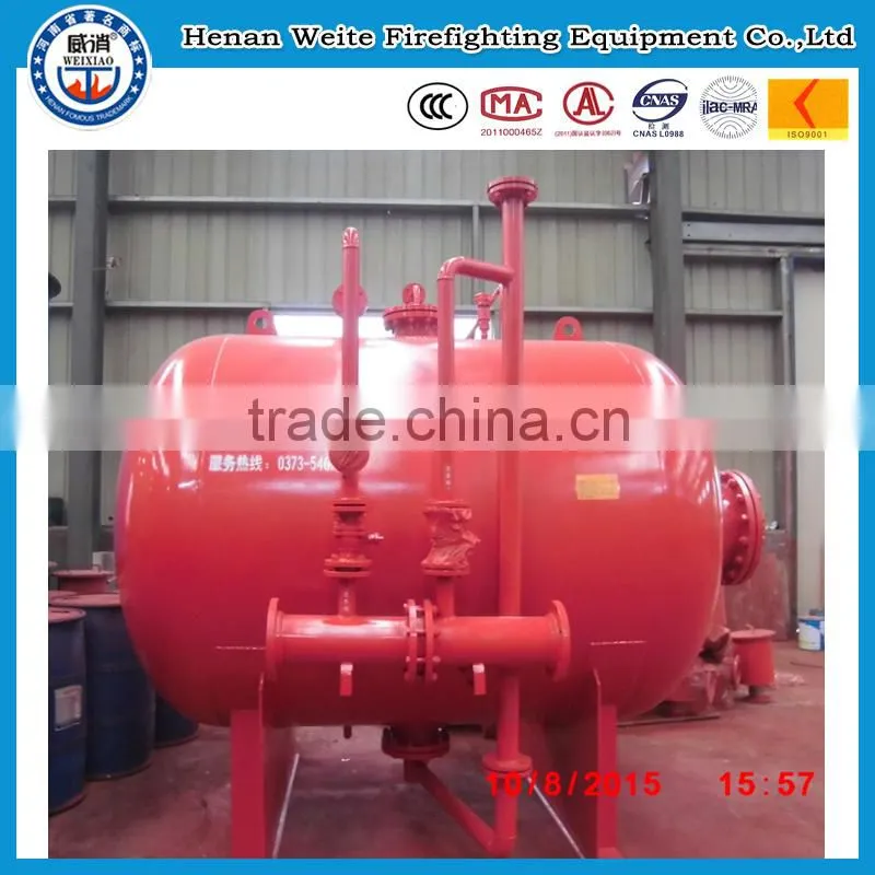3000L carbon steel foam bladder tank,foam liquid tank factory
