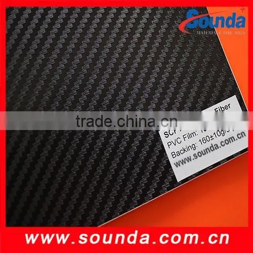 Hot Sale Colored Car Wrap Vinyl Car Wrap Film, 3D Carbon Car Series Sticker