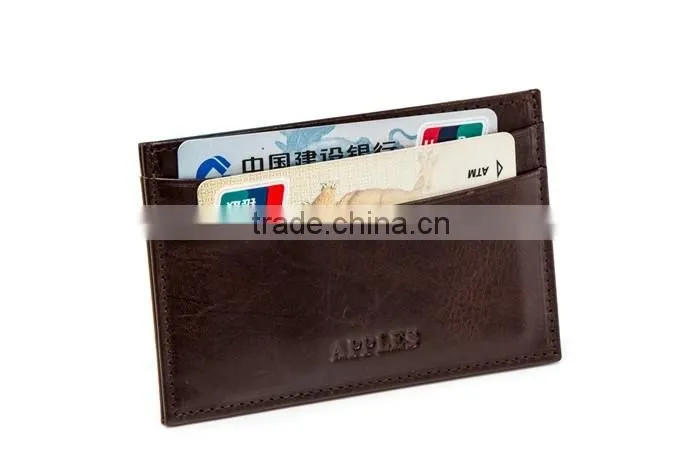 Experienced Factory Custom Color Leather Super Quality Men'S Purse Leather Wallet