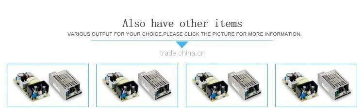 UL CE EMC approved meanwell eps-65-24 65w 2.71a 24v power supply pcb