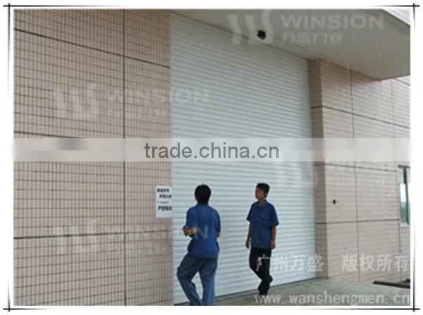PVC roller shutter door industrial