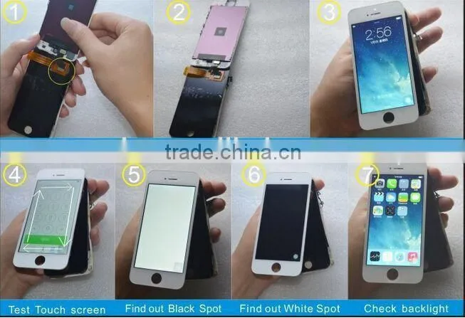 For iPhone4 spare parts Charge Port Dock Connector Flex Ribbon Cable