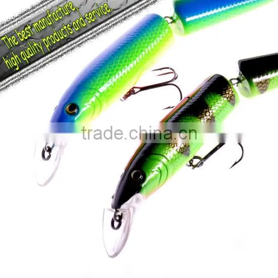 fishing tackle minnow hard plastic fishing lure Snake Eyes 150mm 20g