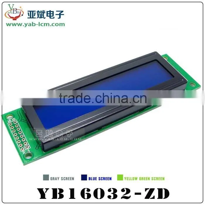 monochrome lcd display module 160x32