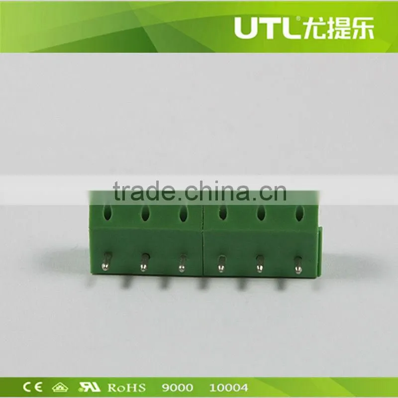 New spring UTL product MU1.5P-V5.0(5.08) PCB Barrier Mount Terminal Connector