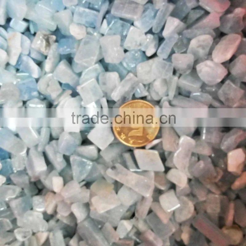 Natural Aquamarine Chips/Tumbled Stone