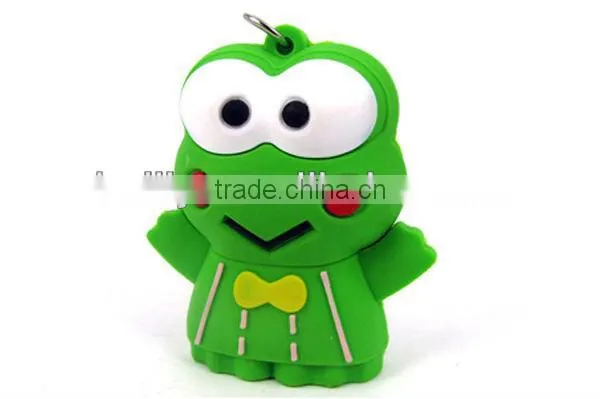 Silicone USB Flash Drive Protective Cover with Frog Shaped