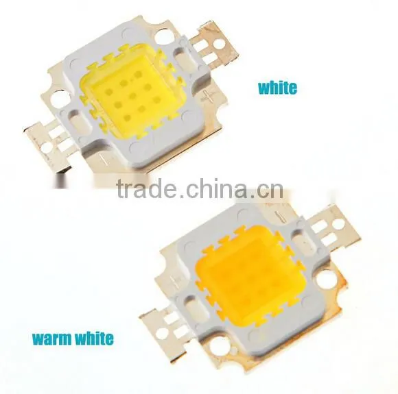 White/Warm white 12V 10W LED Lamp Chip 900-1000LM Bright Led Chip Bulb Light