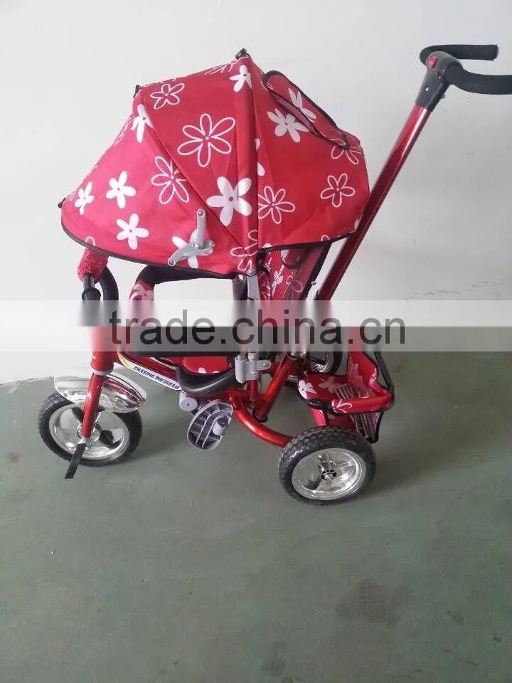 toy luxury kids tricycle/baby stroller/children running bike