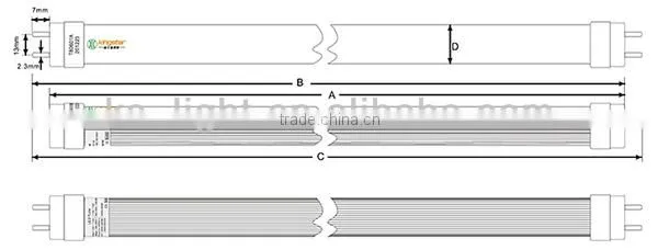1.2M SMD2835 Circular tube Promotional low price 18w led tube