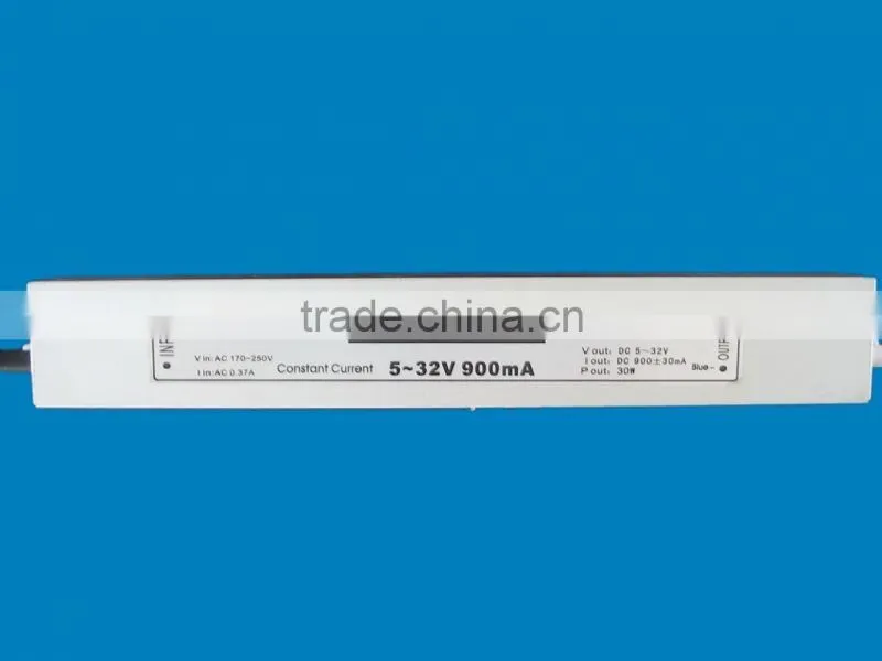 LED power supply 5V to 32V 900mA constant current 30w LED driver