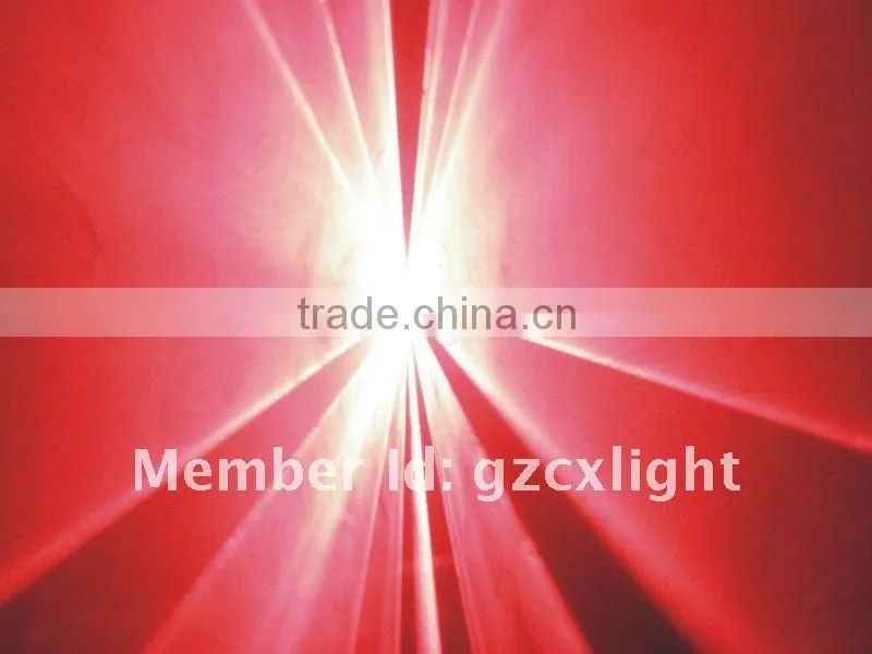 Single Red Elfin 100mW Step Motor with Pattern Effect