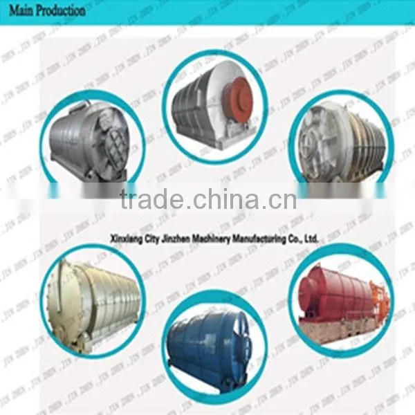 high performance waste tyre rubber recycling plant in China