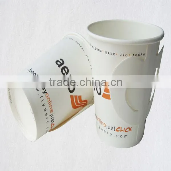 12oz vacuum style insulated paper cup hot coffee cup made in china paper cup