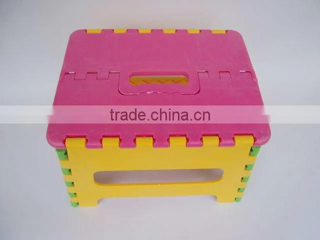 plastic folding stool
