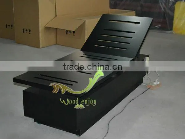 Outdoor Wooden Leisure Chair Recliners For Elderly Garden Sun Loungers