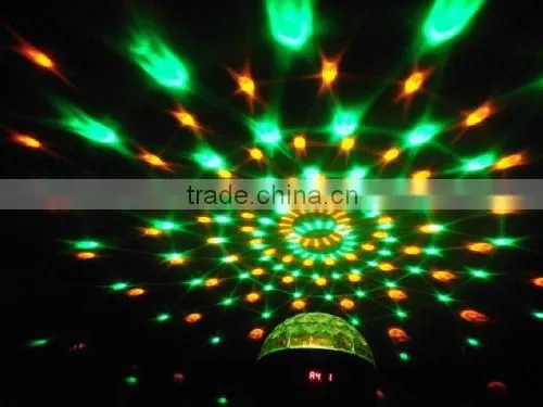 transparent crystal Christmas effect ball laser light