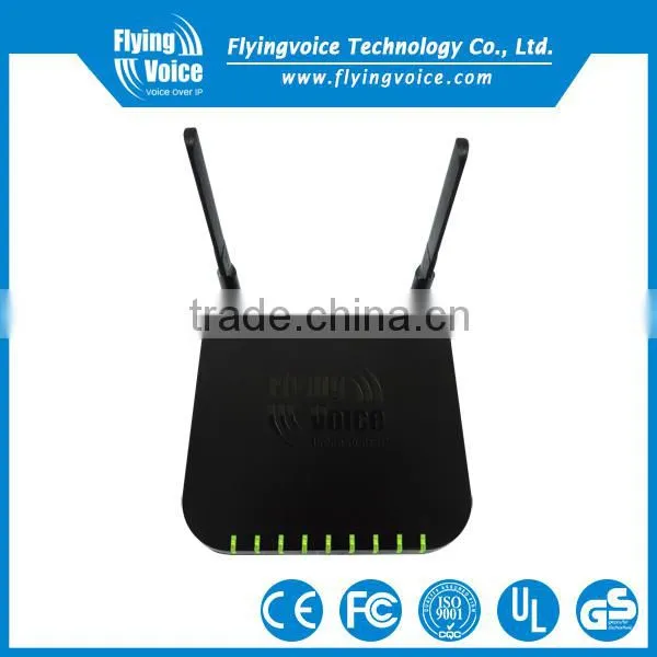 Micro WiFi wireless ip pbx with 2 fxo ports