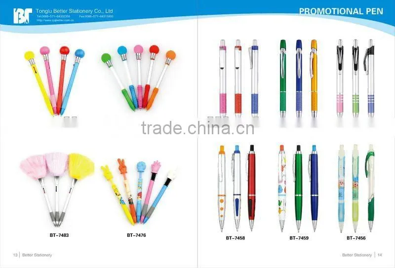 2012 new promotional plastic rubber gel ink pen
