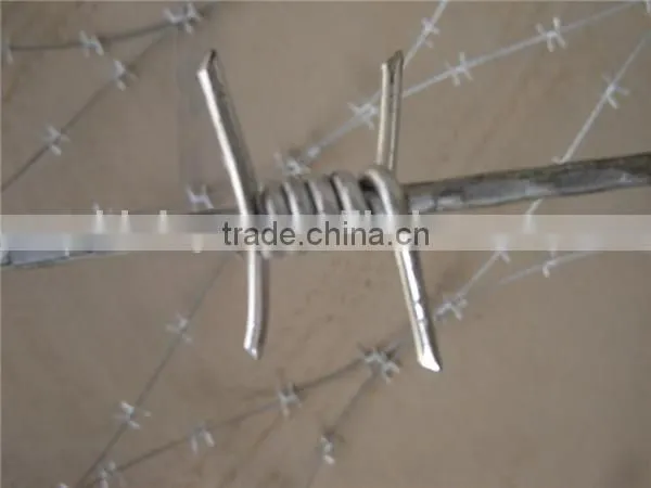 Hot sale galvanized barbed wire making machine