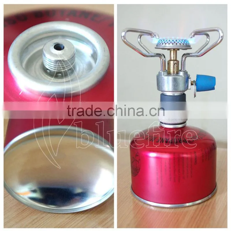 Butane gas cartridge for filling LPG gas